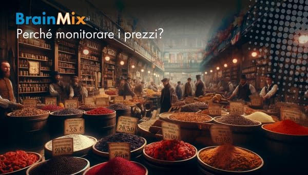 monitoraggio prezzi ecommerce brain mix AI